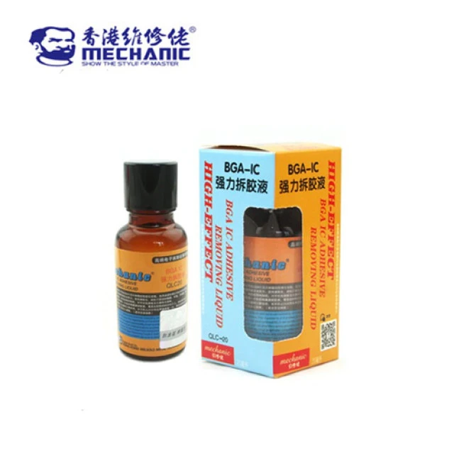 NETTOYANT COLLE BGA / IC MECHANIC QC-20 / 20ML