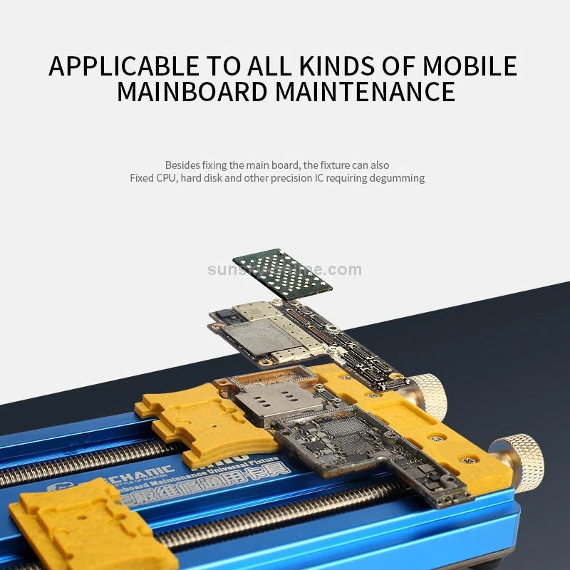 SUPPORT PCB CARTE MERE / IC MECHANIC MR6 PRO A  DOUBLE AXE