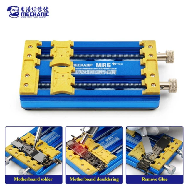 SUPPORT PCB CARTE MERE / IC MECHANIC MR6 PRO A  DOUBLE AXE
