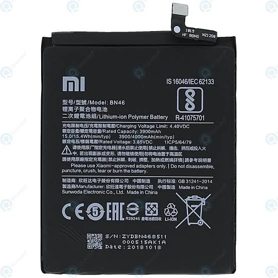 BATTERIE REDMI NOTE 8 / NOTE 8T Redmi Note 8