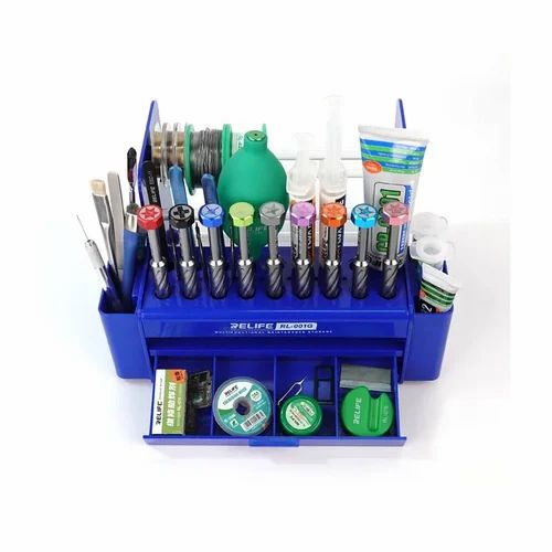BOITE RANGEMENT bleu